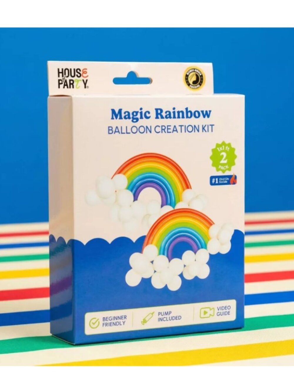 House of Party Balloon Creation Kit | Magical Rainbows | Brand New